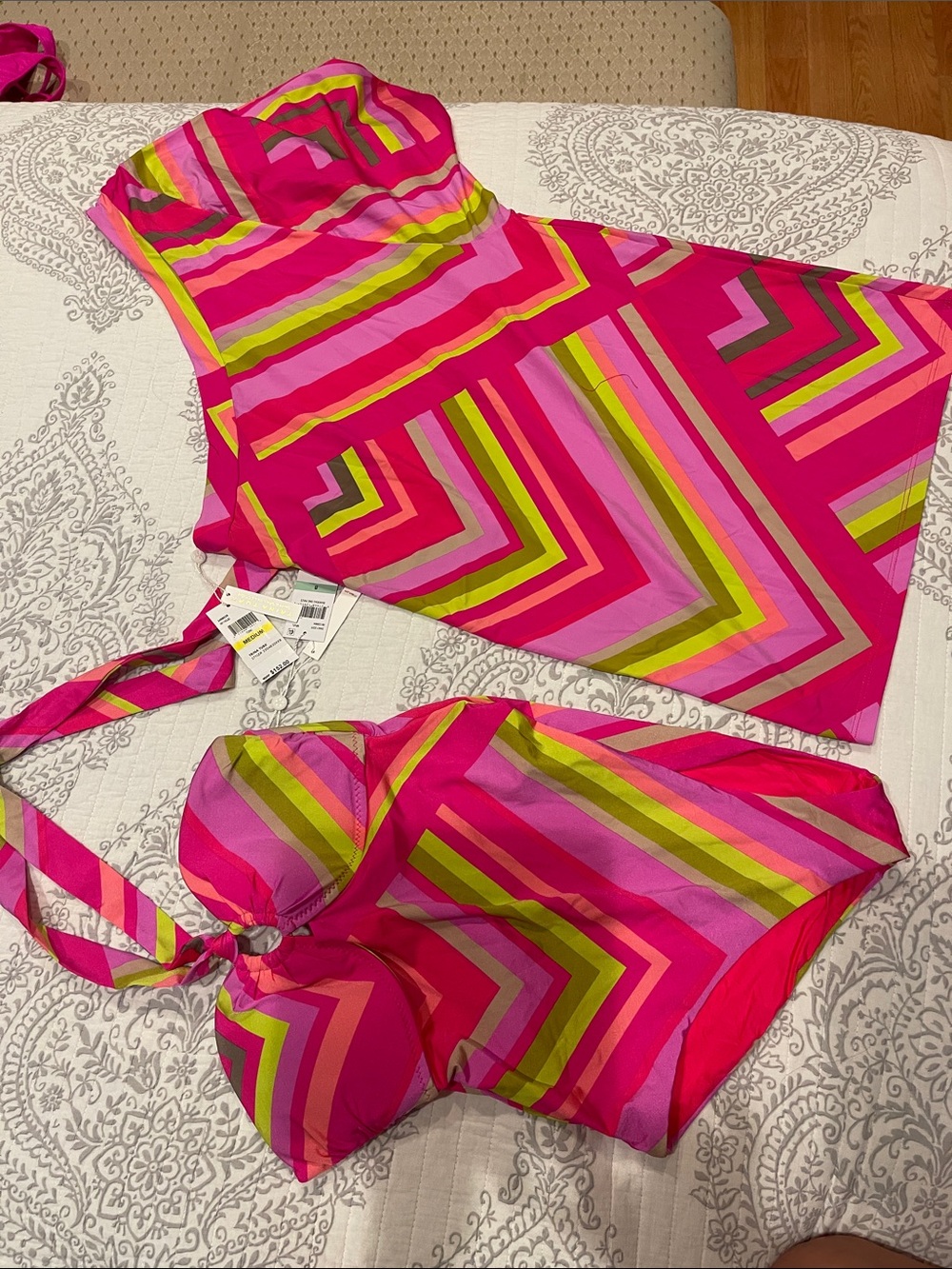 Trina Turk  size 8 and medium cover up